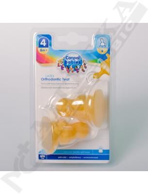 *Соска анатомічна Canpol 21/23/104 для каші 4 Л 2 шт