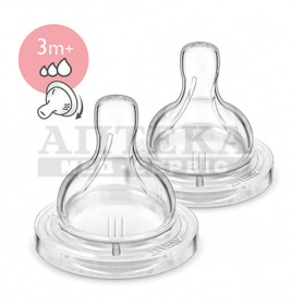 *Соска Avent 635/27 варіаційна спец. отвір 3+ міс 2шт