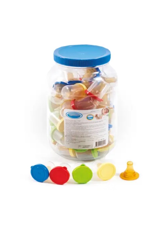 *Набір латексних сосок Lindo в контейнерах №1 50