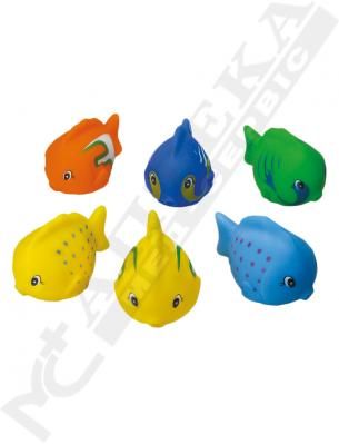 Іграшка Бебеліно набір для ванної Кольорові рибки з 9+ місяців