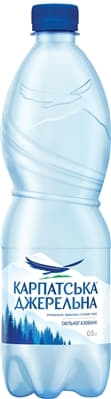 *Вода Карпатська джерельна сильногаз 0,5 л