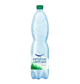 *Вода Карпатська джерельна слабогазирован 1,5 л