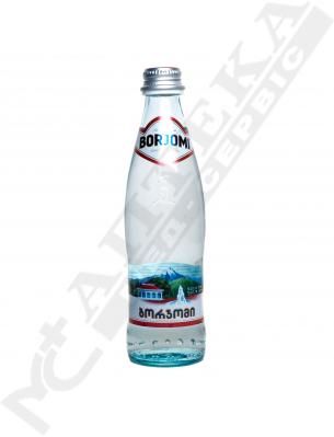 *Вода Боржомі мінеральна скло 0,33 л