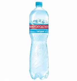Вода Миргородська Лагідна слабогаз 1,5 л