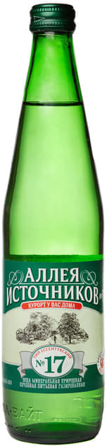 *Вода Ессентуки №17 минеральная 0,5 л