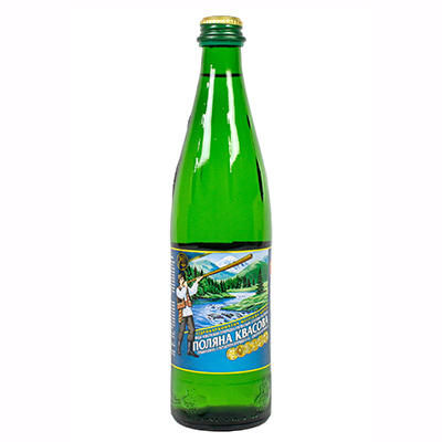 Вода Поляна квасова мінеральна газована 0,5 л