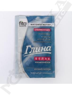 *Глина Фітокосметик біла косметична відбілююча 60 г