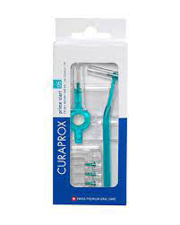 -Набір йоршиків Curaprox міжзубних Prime Start CPS 06 бірюзовий