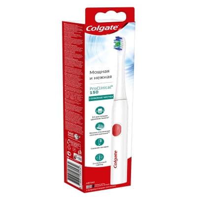 *Зубна щітка Colgate ProClinical 150 електрична м'яка