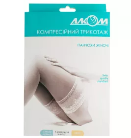 *Н03 6041 Чулки женские 1компр р.5 беж
