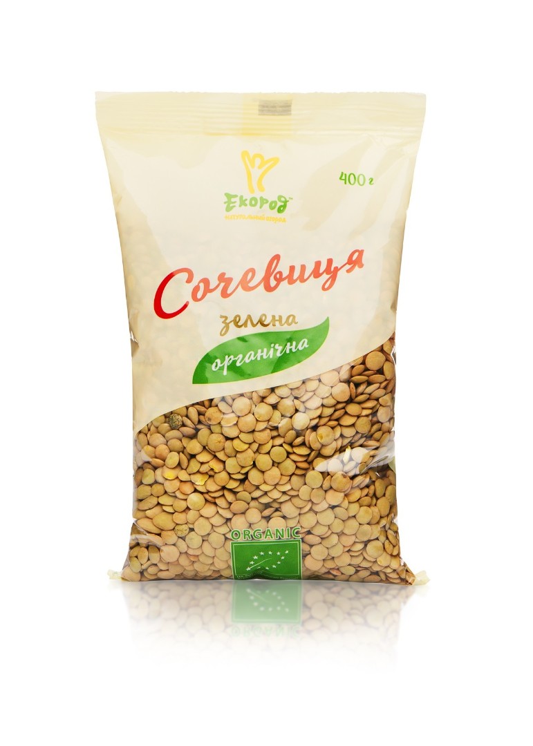 Сочевиця зелена органічна Екород 400 г