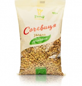 Сочевиця зелена органічна Екород 400 г