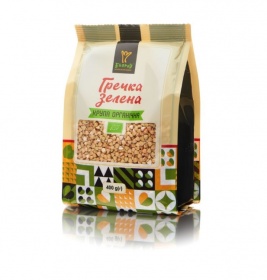 Крупа гречана зелена органічна Екород 400 г