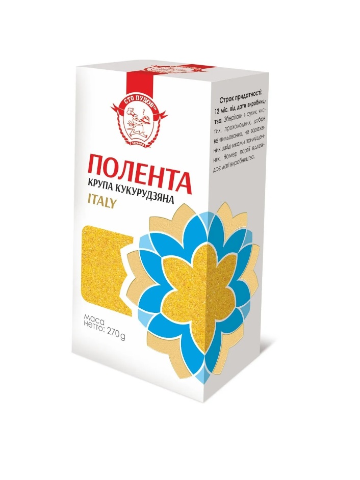 Полента Італійська Сто пудів 270г