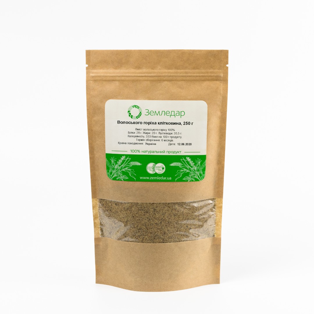 Волоського горіха клітковина 250г