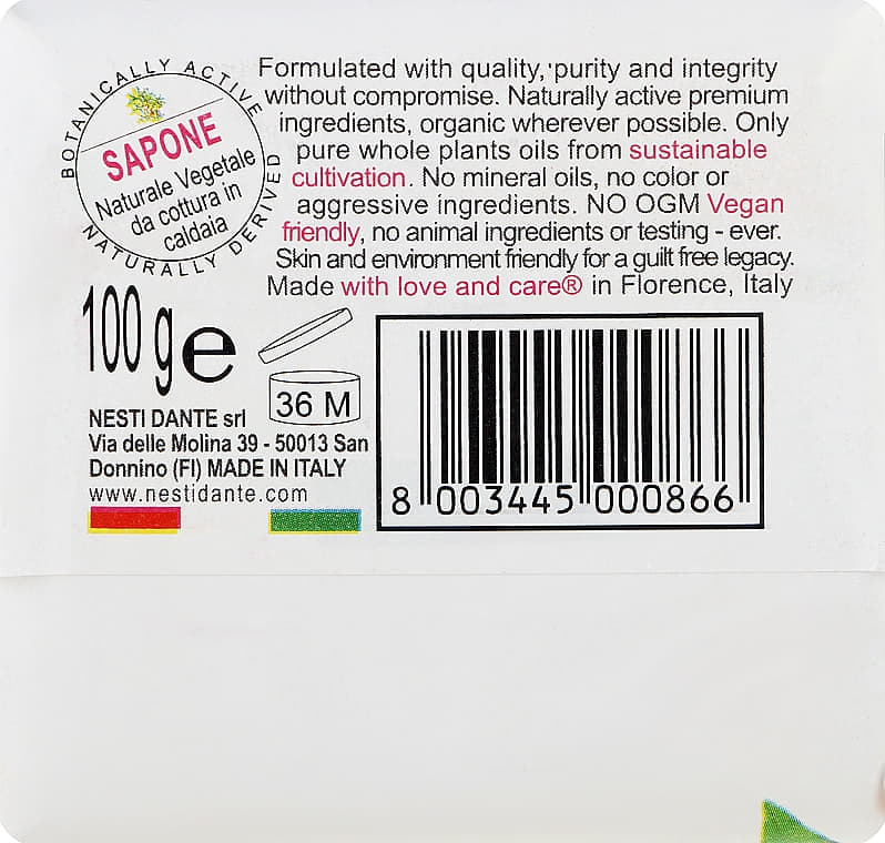 Мило Nesti Dante фермерське Ягоди годжі 100г