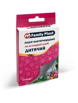 *Family Plast Набор пласт. мед. бактер. детский №20 *Family Plast Набор пласт. мед. бактер. детский №20