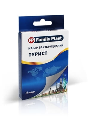 *Family Plast Набор пласт. мед. бактер. Турист №15 *Family Plast Набор пласт. мед. бактер. Турист №15