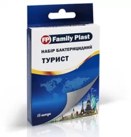 *Family Plast Набор пласт. мед. бактер. Турист №15