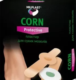 *Лейкопластир Milplast набір д/сухих мозолів 7*2см №6