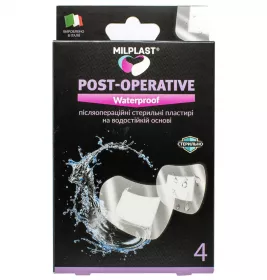 *Лейкопластир Milplast післяопер.водост. набір №4