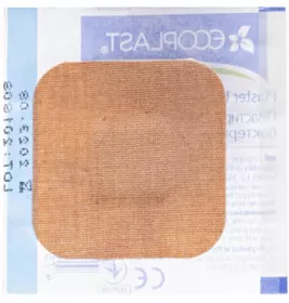 *ДУБЛЬ Лейкопл.Ecoplasti ткан. бактер. 38 mm x 38 mm №1 (100)