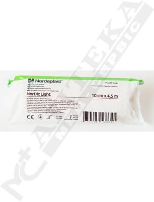 *Бинт NORDEPLAST НорДик Лайт хлопчатобумажный эластичный 10 см*4,5 м *Бинт NORDEPLAST НорДик Лайт хлопчатобумажный эластичный 10 см*4,5 м