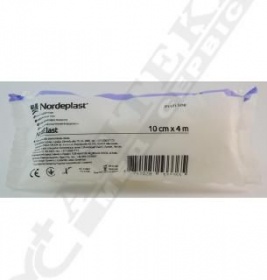 *Бинт NORDEPLAST Норделаст бавовняний еластичний 10 см*4 м