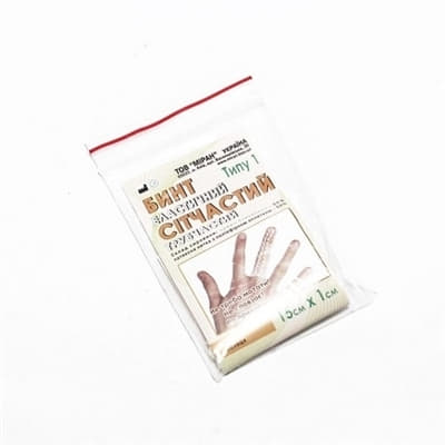 БинтТип-1 еласт.сітчаст.труб.15смх1см бавовна( палець) || ТОВ Міран, Україна