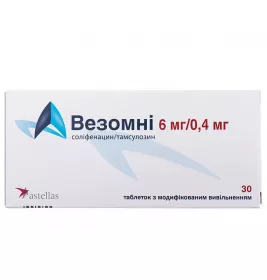 Везомни табл. 6мг/0,4мг №30