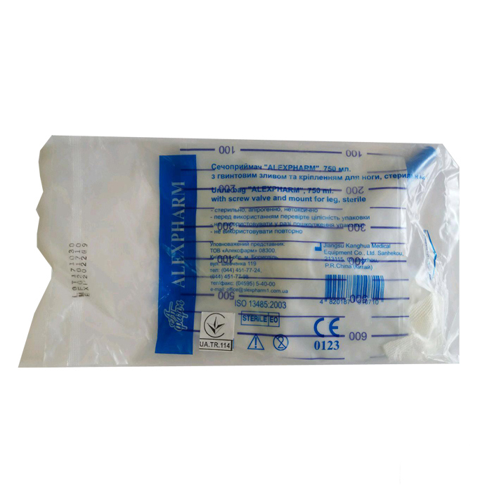 *Сечоприймач ALEXPHARM с гвинт. зливом 750мл