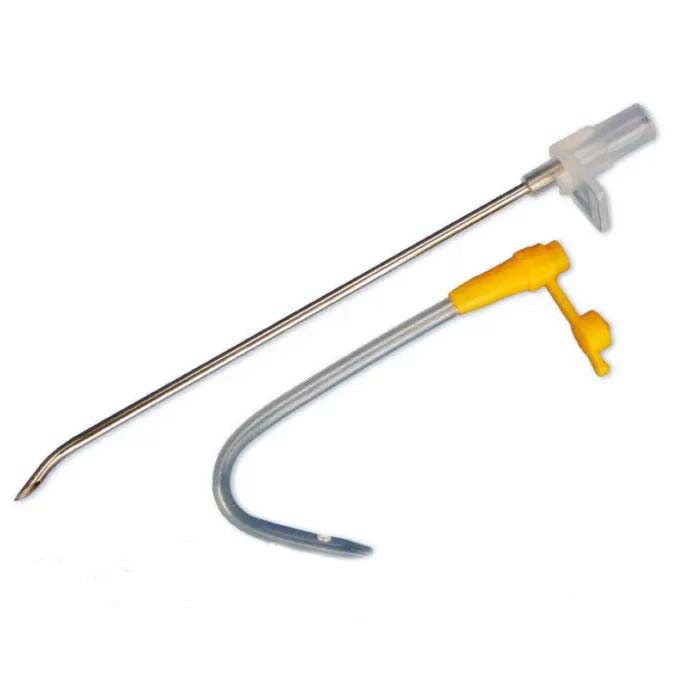 *Катетер Каммед, що фіксує, на голці Куліковського