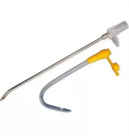 *Катетер Каммед, що фіксує, на голці Куліковського