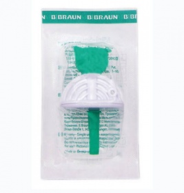 *Канюля Braun MINI SPIKE синя аспіраційна з партикулярним фільтром 5 мм