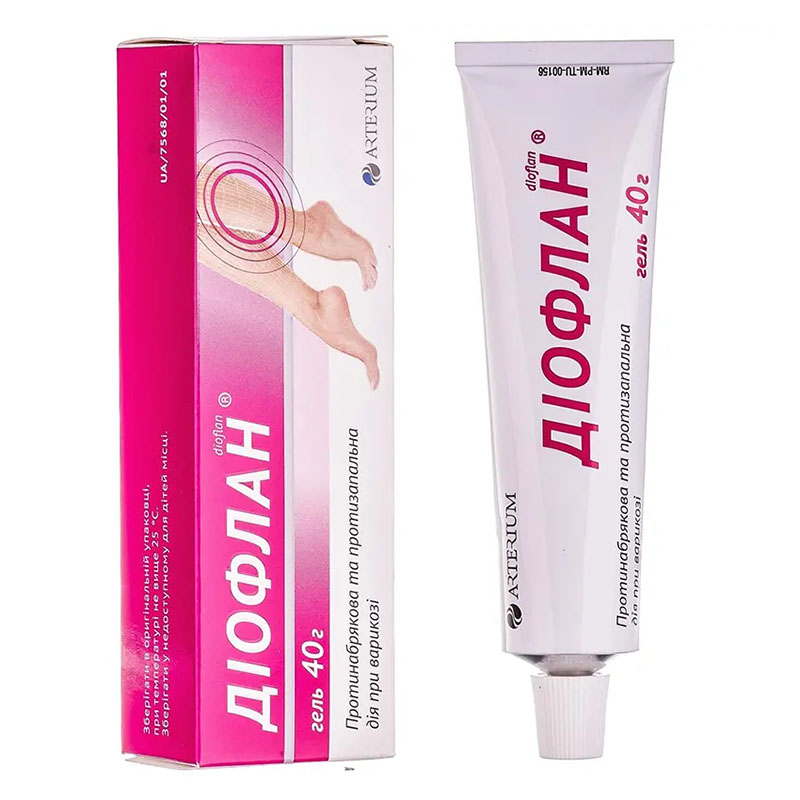 Діофлан гель 40г