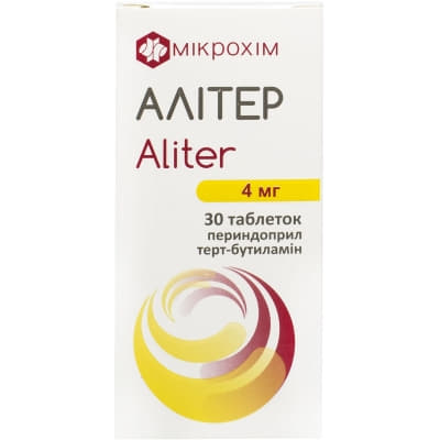 *Алитер табл.4мг №30 *Алитер табл.4мг №30