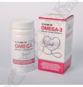 Вітрум Кардіо Омега-3 капсули 60 шт.