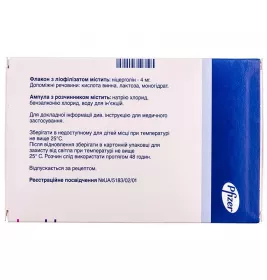 Серміон порошок у ампулах по 4 мг 4 шт.