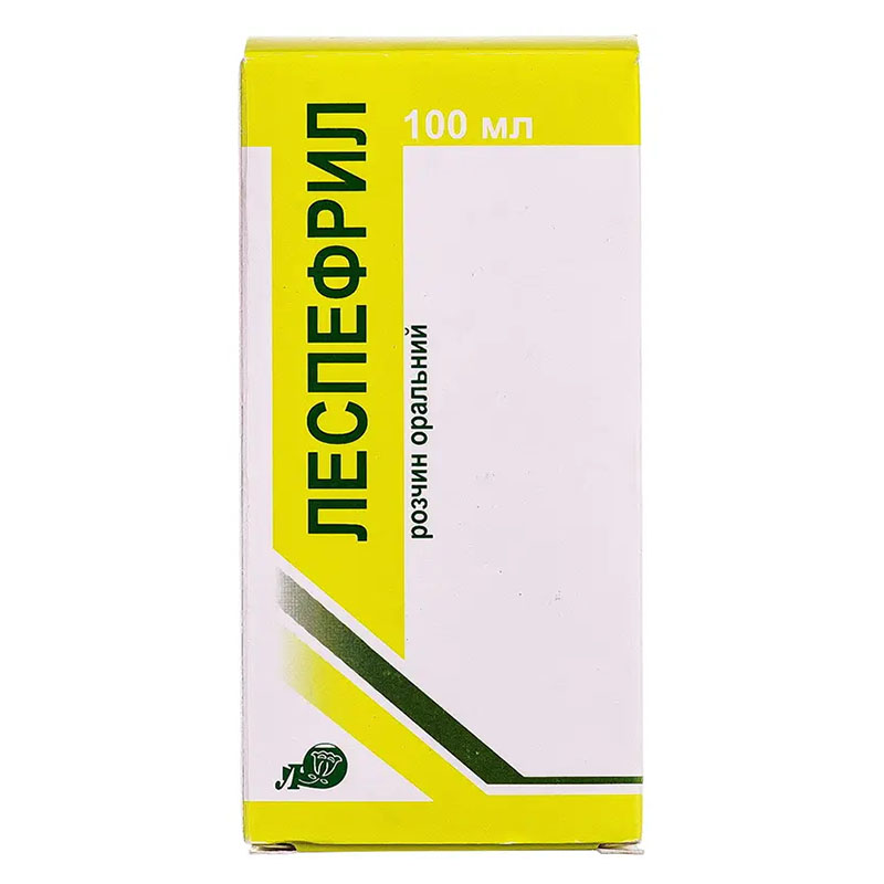 Леспефрил раствор во флаконе по 100 мл 