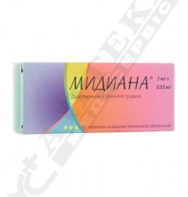 Мідіана таблетки 63 шт. (21х3)