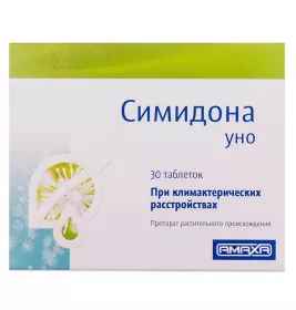 Сімідона уно таблетки по 6.5 мг 30 шт.