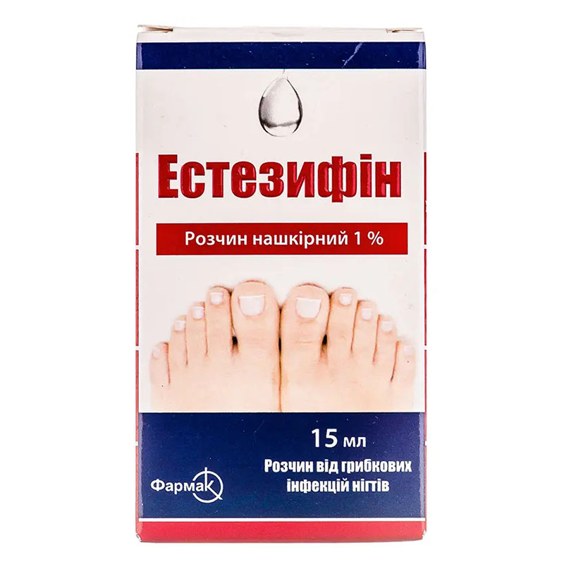 Естезифін розчин 1% по 15 мл у флаконі