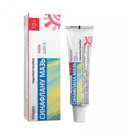 Синафлану мазь 0.025% по 10 г у тубах