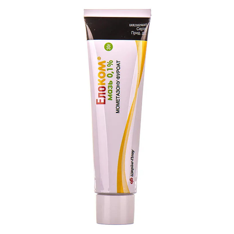 Елоком мазь 0.1% по 30 г у тубах 1 шт.