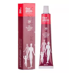 Белодерм мазь 0.05% по 30 г у тубах