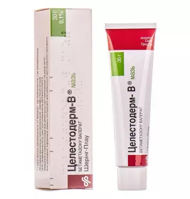 Целестодерм-В мазь 0.1% по 30 г у тубах 1 шт.