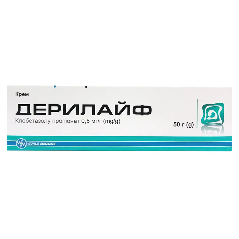 Дерилайф крем 0,5мг/г туба 50г №1 Дерилайф крем 0,5мг/г туба 50г №1