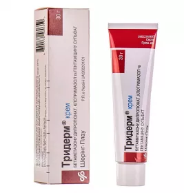 Тридерм крем по 30 г у тубах 1 шт.