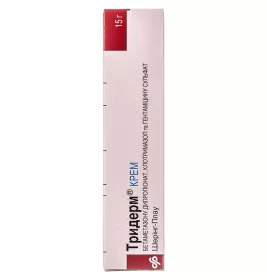 Тридерм крем по 15 г у тубах 1 шт.
