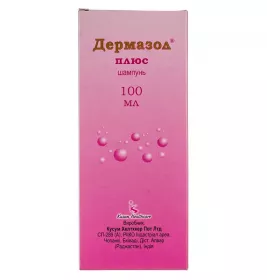 Дермазол Плюс шампунь по 100 мл у флаконі 1 шт.